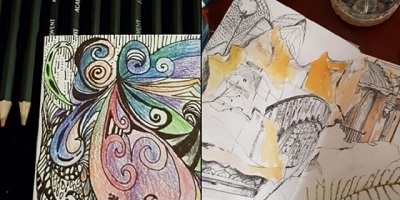 Drawing Workshop- Mindful Art Journaling July